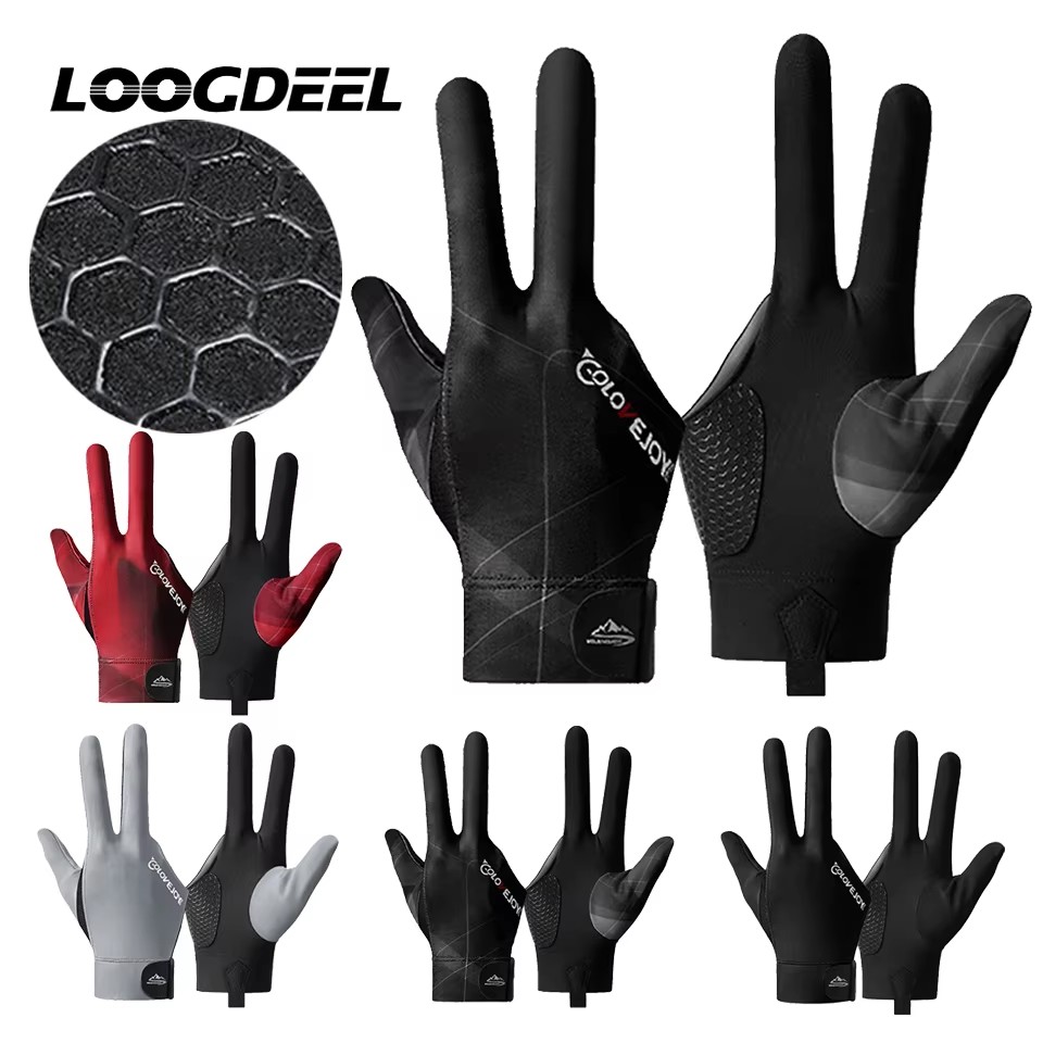 Table Tennis Us Open - LOOGDEEL 1PCS Billiards Gloves Snooker Table