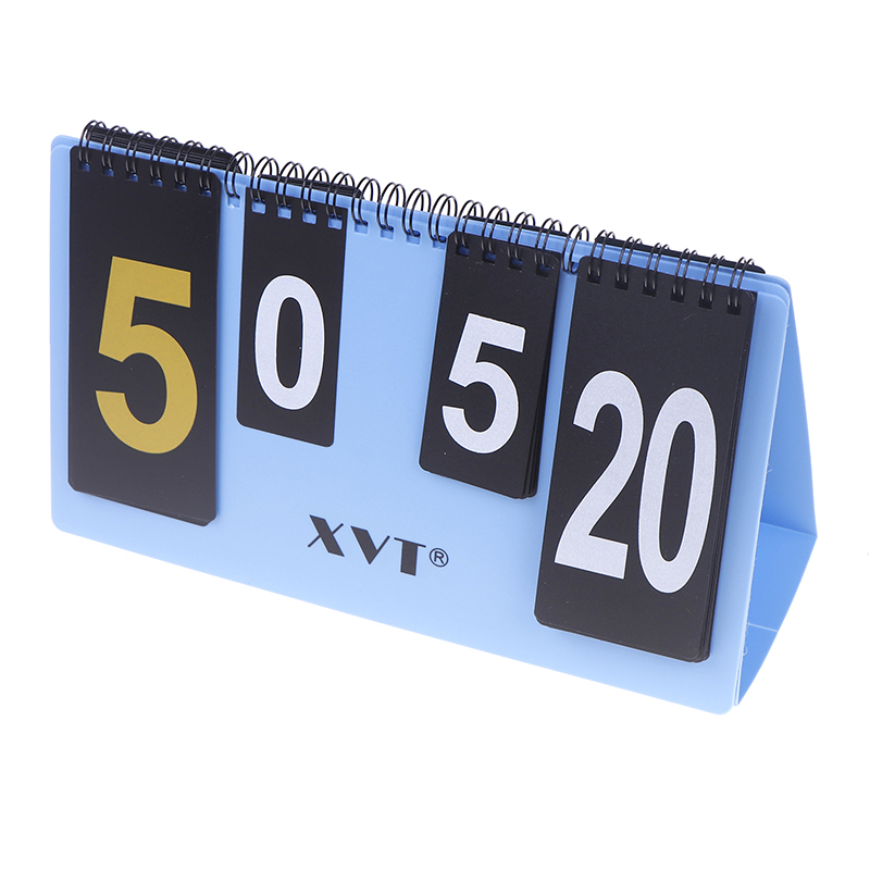 Table Tennis Scoring - XVT Waterproof Rigid Plastic Table Tennis