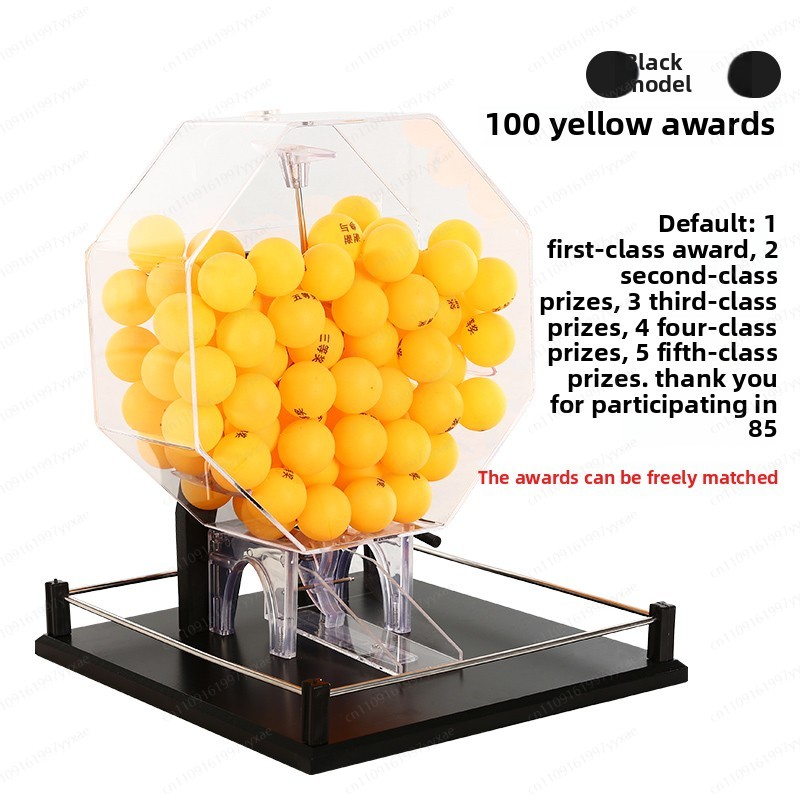 Table Tennis Us Open - Two-color ball number selector Manual lottery