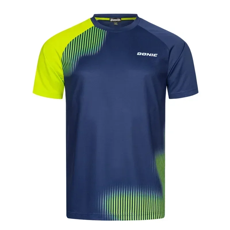 Table Tennis Daily - Men Table Tennis T-Shirt Undercurrent Pattern