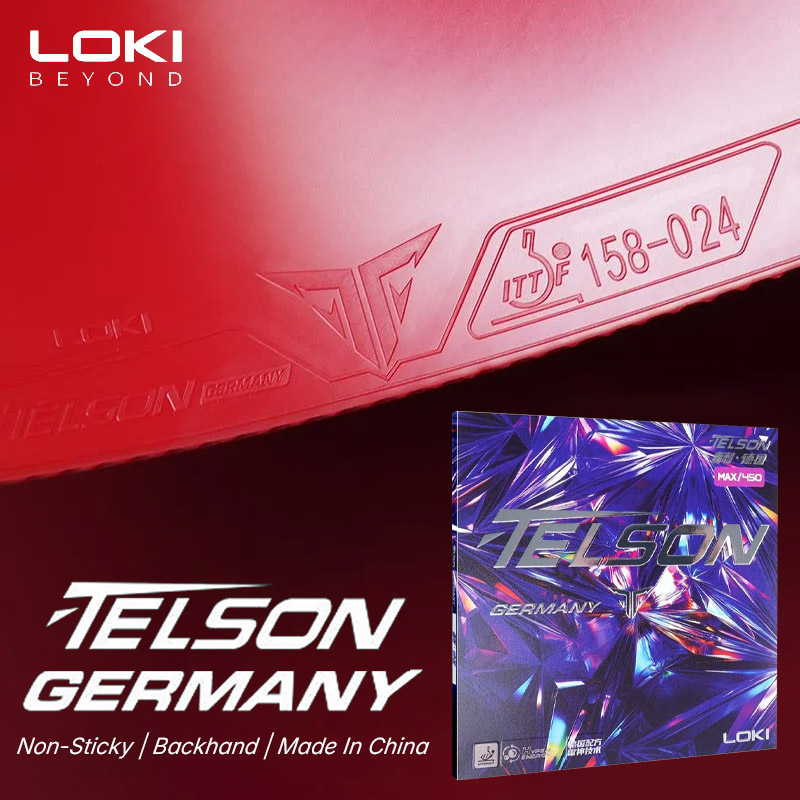 Table Tennis Movie - LOKI TELSON GERMANY Table Tennis Rubber
