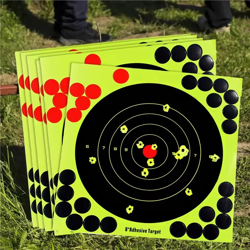 Practice Target Board - 10-100PCS 8-inch Splatter Target Stickers High
