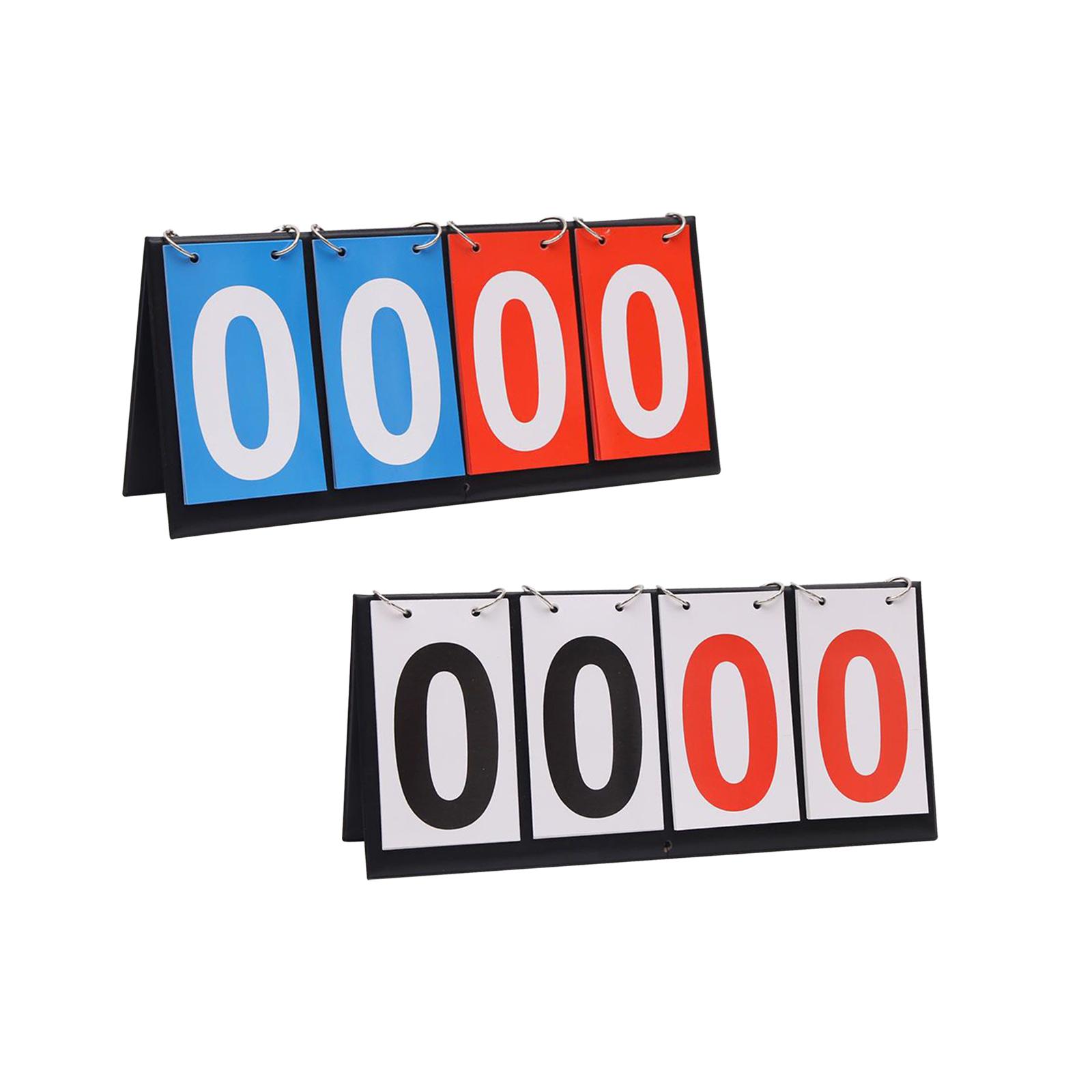 Table Tennis Scoring - Table Top Scoreboard Desktop Portable Score