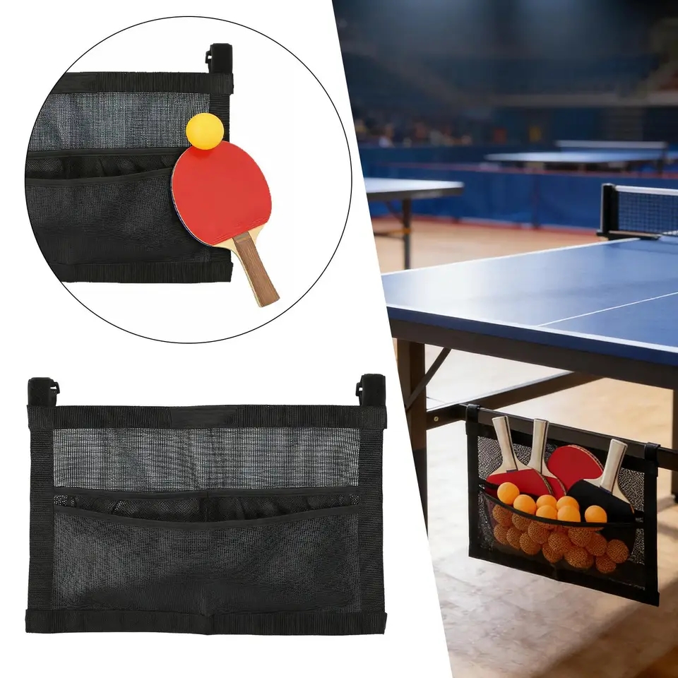 Table Tennis Ranking - New Mesh Pingpong Ball Holder Large