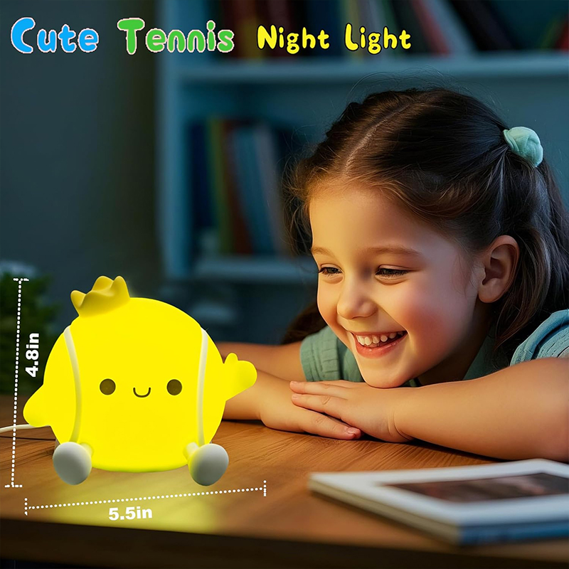 Cute Tennis Night Light Silico - đánh giá và giá Table Tennis App
