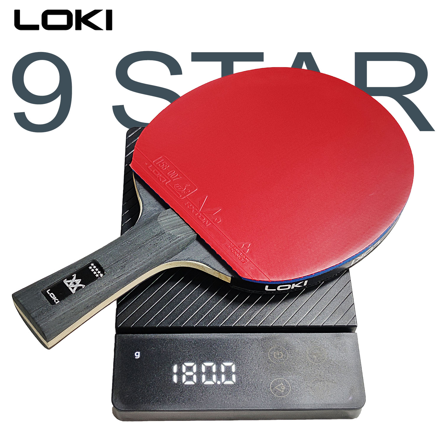 LOKI 9 Star Table Tennis Racke - đánh giá và giá Table Tennis Movie