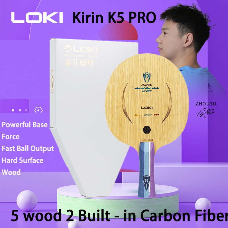 LOKI Kirin K5 PRO 5 Wood 2 Inb - đánh giá và giá Table Tennis Pro