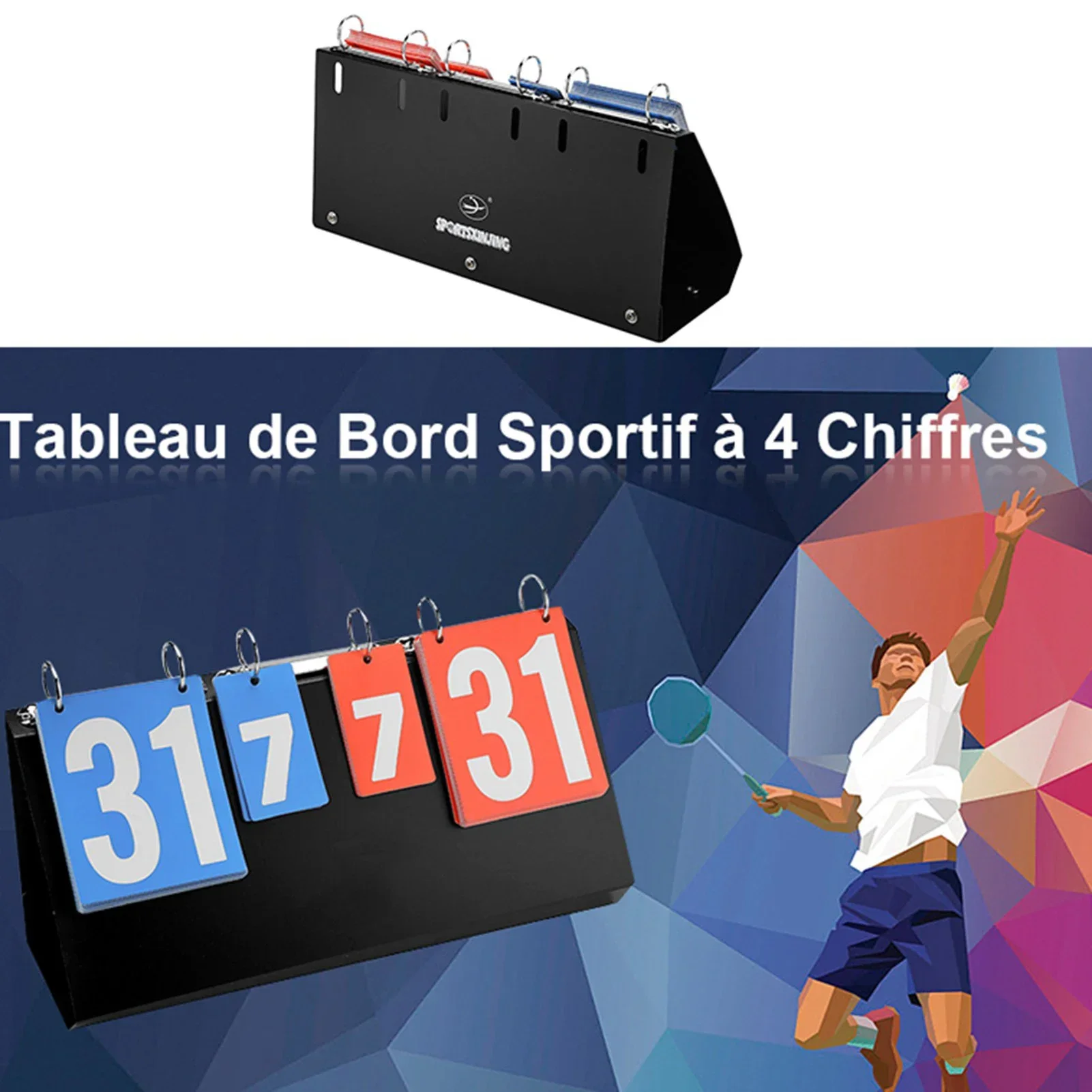 4 Digit Sports Competition Sco - đánh giá và giá Table Tennis Scoring