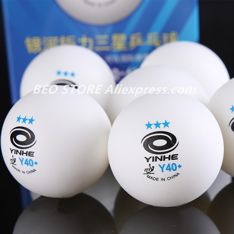 60 Bóng YINHE 3 Sao Y40 + H40  - đánh giá và giá Table Tennis Daily