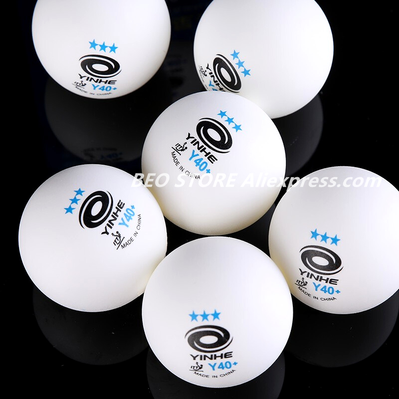 60 Bóng YINHE 3 Sao Y40 + H40  - đánh giá và giá Table Tennis Daily
