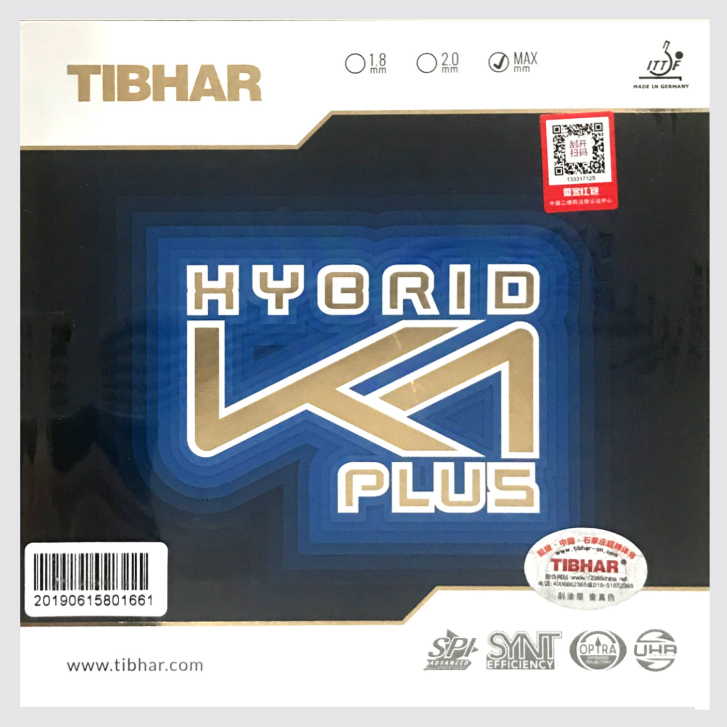 Tibhar Hybrid K1 / K1 PLUS Pim - đánh giá và giá Table Tennis Hybrid Rubbers