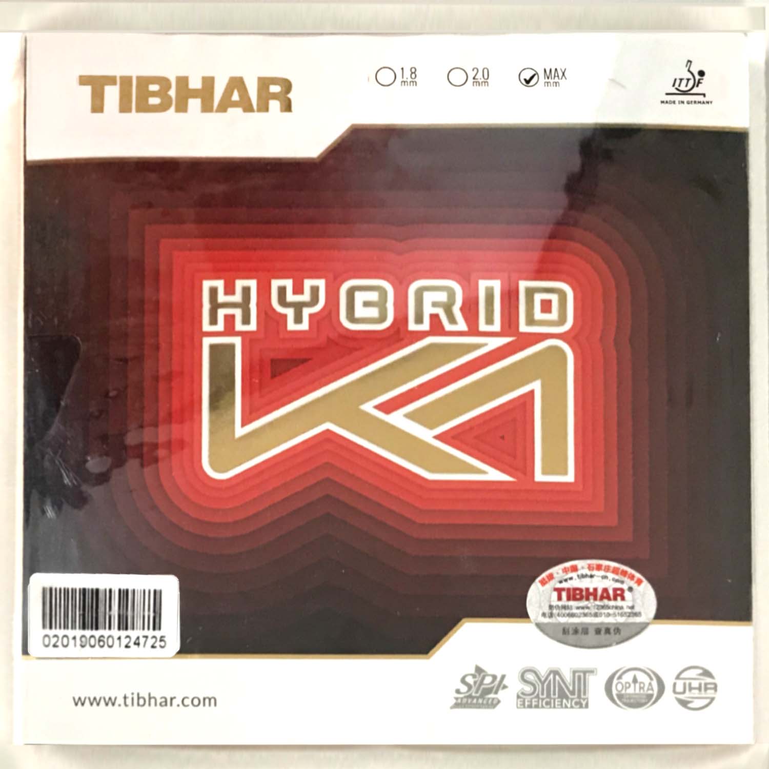 Tibhar Hybrid K1 / K1 PLUS Pim - đánh giá và giá Table Tennis Hybrid Rubbers