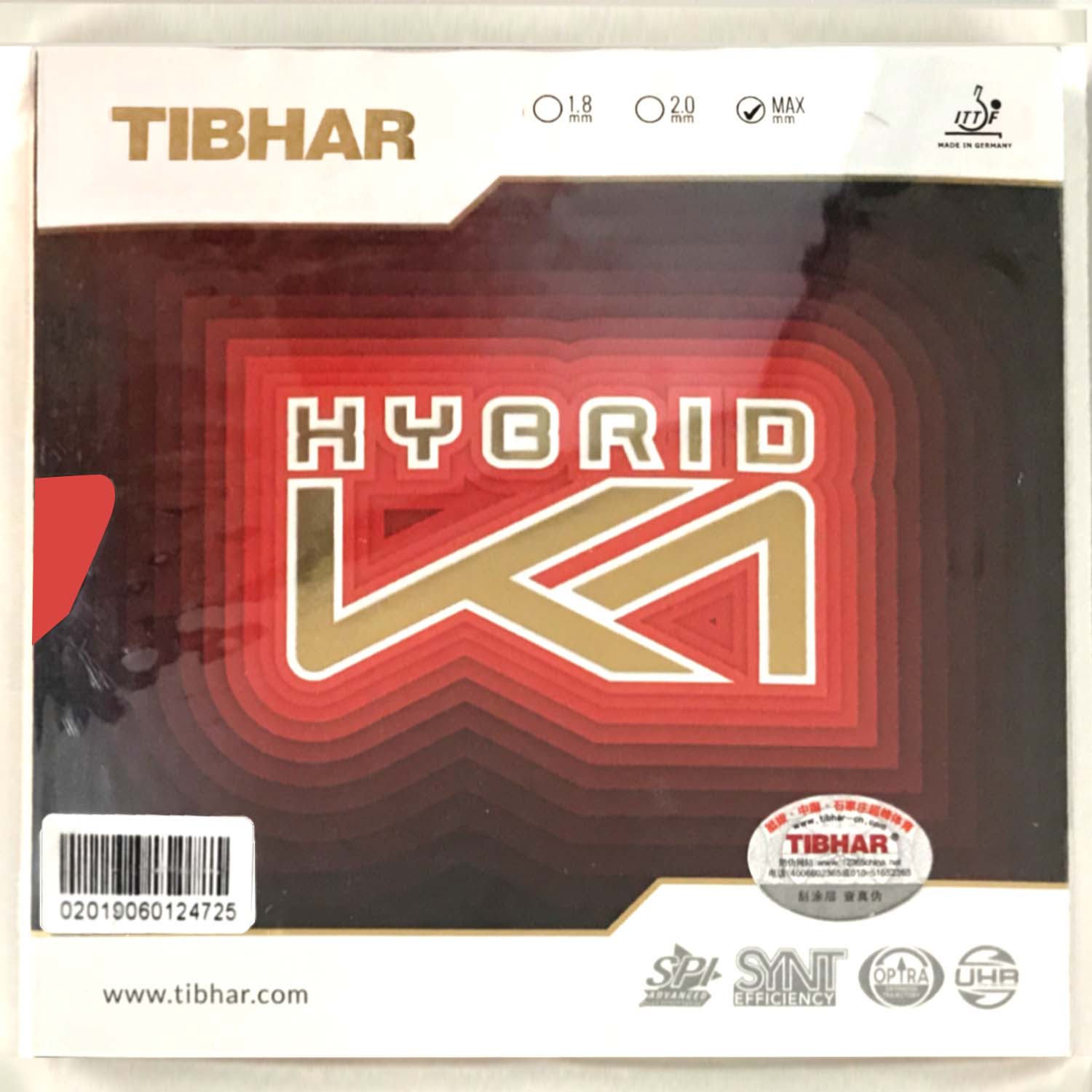 Tibhar Hybrid K1 / K1 PLUS Pim - đánh giá và giá Table Tennis Hybrid Rubbers