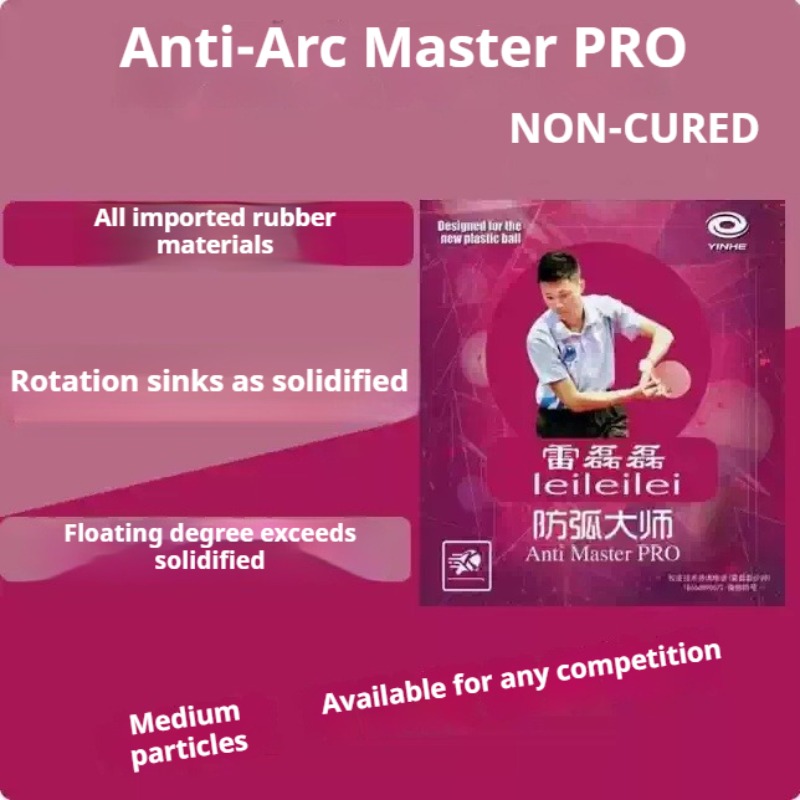 YINHE Anti Master PRO Lei Leil - đánh giá và giá Table Tennis Pro