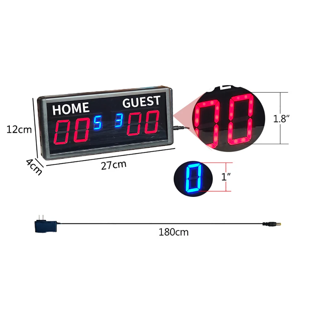 6-digit Electronic Scoreboard  - đánh giá và giá Table Tennis Scoreboard