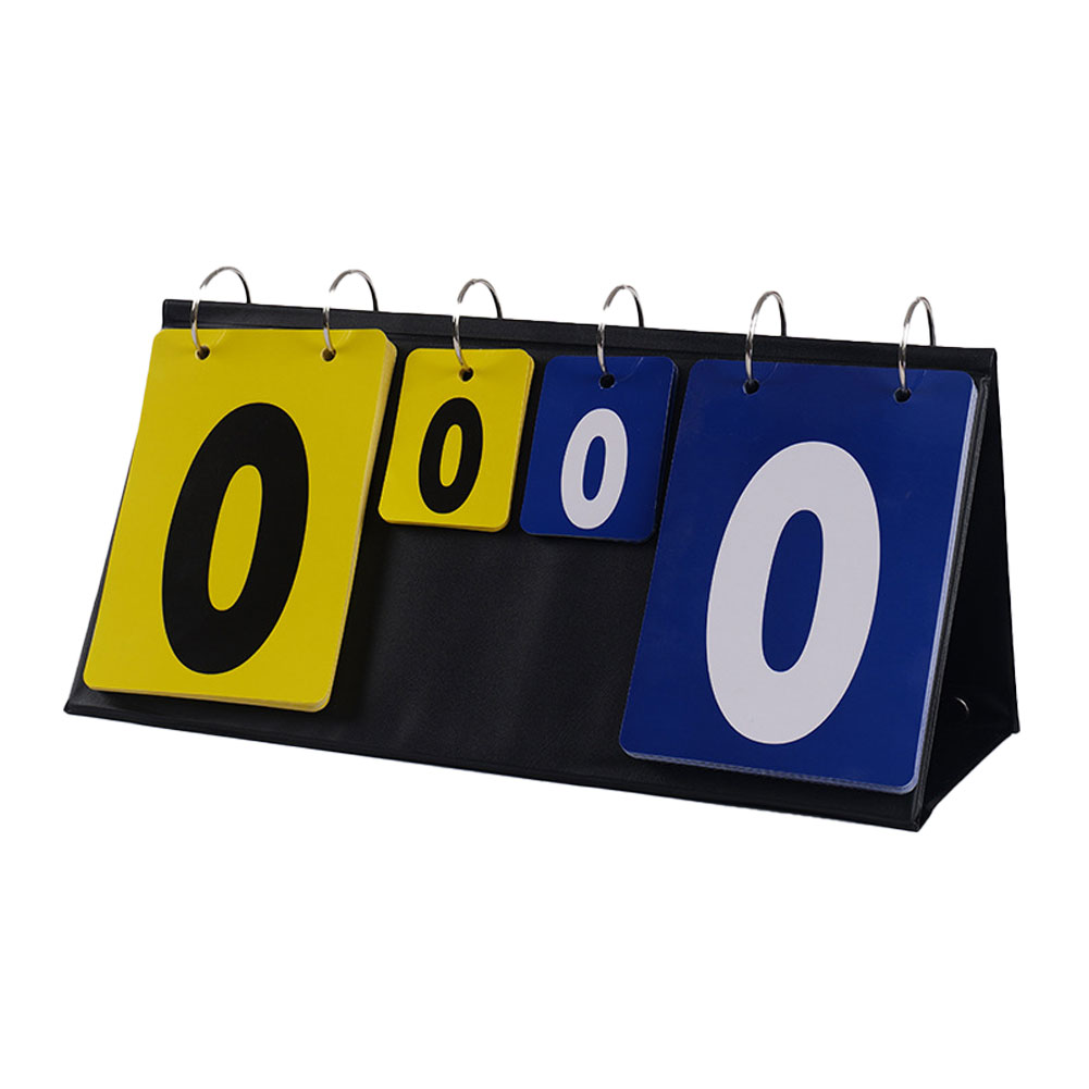 Black blue yellow Flip Scorebo - đánh giá và giá Table Tennis Scoreboard