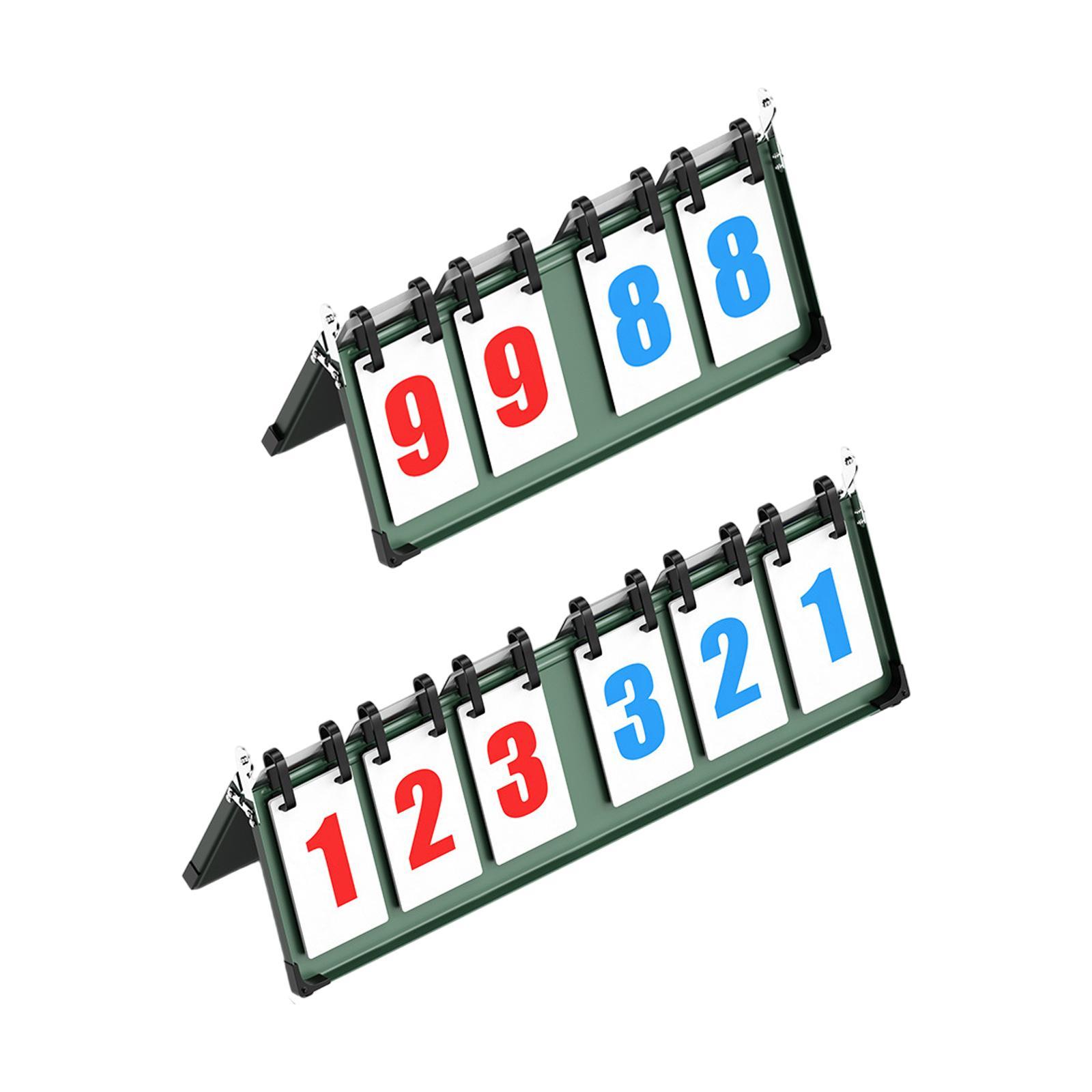 Team Flip Score Board Portable - đánh giá và giá Table Tennis Scoring