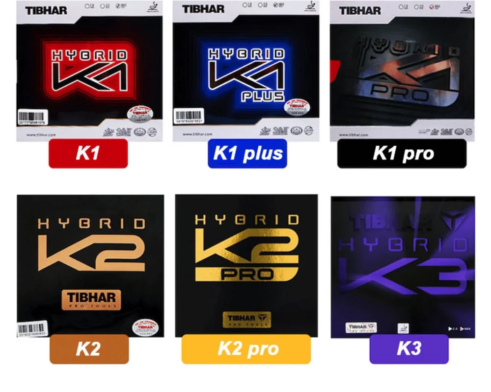 Original Tibhar Hybrid K1 Pro  - đánh giá và giá Table Tennis Hybrid Rubbers