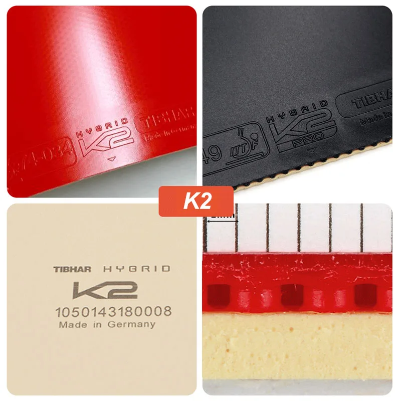Original Tibhar Hybrid K1 Pro  - đánh giá và giá Table Tennis Hybrid Rubbers